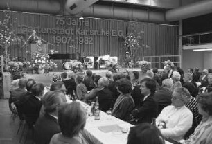 Festakt zum 75jährigen Jubiläum der Gartenstadt Karlsruhe eG in der Gartenhalle