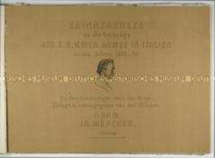 Erinnerungen an die Feldzüge der österreichischen Armee in Italien 1848/1849 - Zwischentitel II