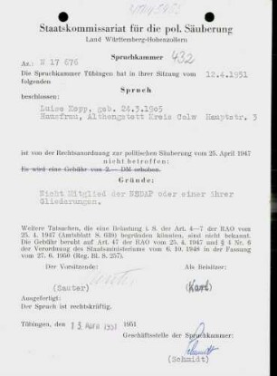 Kopp, Luise