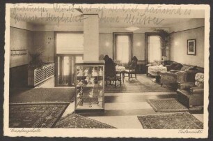 Ansichtskarte "Hotel Stuttgarter Hof", Empfangshalle, Anhalter Straße 9