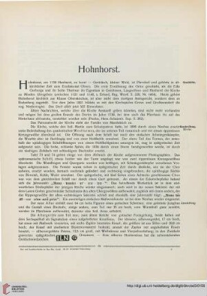 Hohnhorst