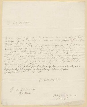 Murr, Christoph Gottlieb von (1733-1811) Nachlass: Brief von Albrecht von Haller an Christoph Gottlieb von Murr - BSB Murriana II. Haller, Albrecht von