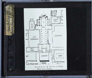 Cluny, Abtei : Grundriss