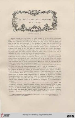 6: De l'état actuel de la peinture en Allemagne, [1]
