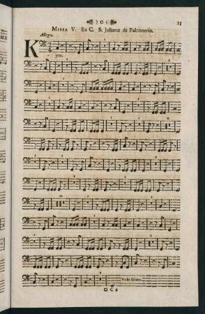 11-16, Missa V. - Missa VI.