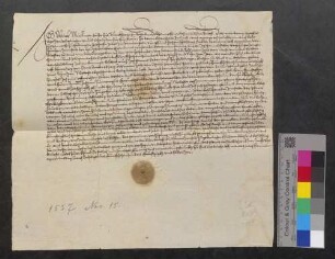 Leonhart Brümli zu Haltingen wird der Burgvogtei Rötteln 60 Pfund schuldig.