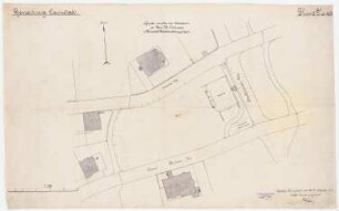 Villa Ostermann, Darmstadt: Lageplan 1:250