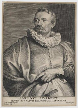 Bildnis des Adrianvs Stalbent