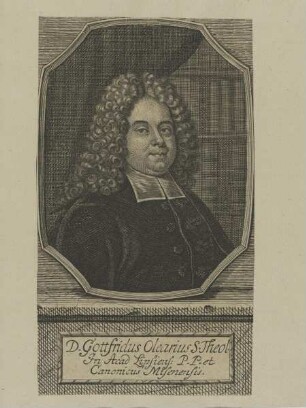Bildnis des Gottfridus Olearius