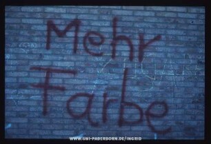Mehr Farbe