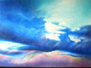 Wolkenverhangener Olymp XIII