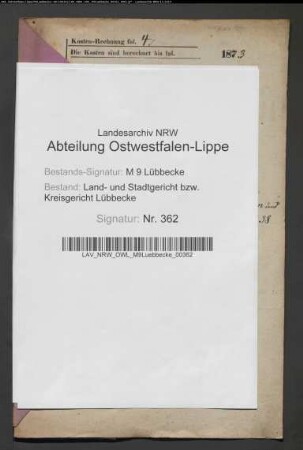Erblasser: Schroeder gt. Finkemeyer, Carl Georg Wilhelm; Erblasser: Kleine-Thase, Margarethe Luise Charlotte: Abschluss eines Erbvertrags