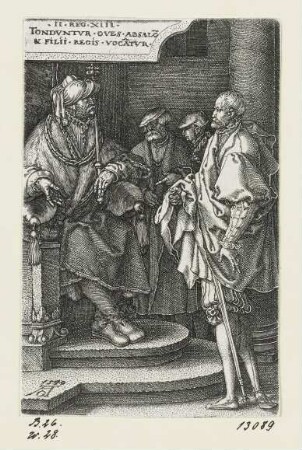 Absalom lädt David und seine Brüder ein, Blatt 5 der Folge "Geschichte von Amnon und Tamar"