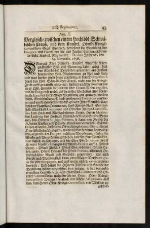 43-64, Nro. X. - Nro. XVI.