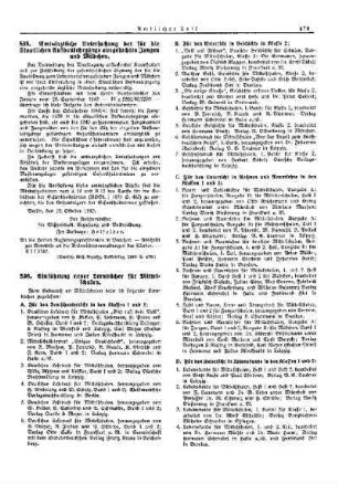 Einführung neuer Lernbücher für Mittelschulen : [Erziehung] ; [Für das Reich] ; [Amtliche Erlasse] ; [Amtlicher Teil]