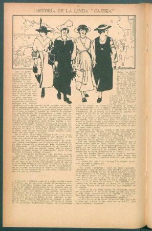 Historia de la linda "cajera"