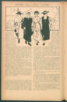 Historia de la linda "cajera"