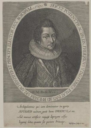 Bildnis des Fridericvs V., Kurfürst von der Pfalz