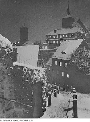 Bautzen. Die Befestigungsanlage mit der Alten Wasserkunst