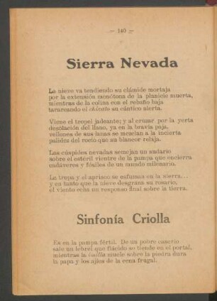 Sierra Nevada