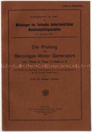 Benoidgas-Herstellung