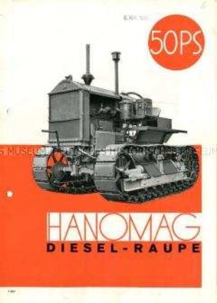 Diesel-Raupe