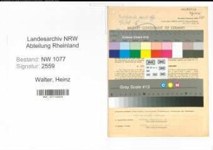 Entnazifizierung Heinz Walter , geb. 06.07.1921 (Polizist)