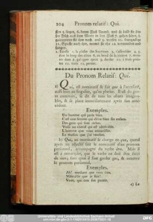 Du Pronom Relatif: Qui.