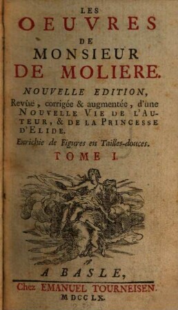 Les Oeuvres De Monsieur De Moliere. 1