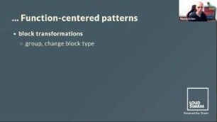 Volto blocks development patterns