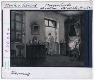 Moritz von Schwind: Morgenstunde. Darmstadt, Privatbesitz