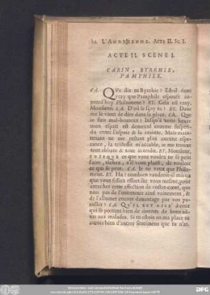 Acte II. Scene I.