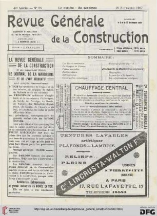 No. 98 (20 Novembre 1907)