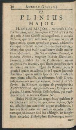 XI. Plinius