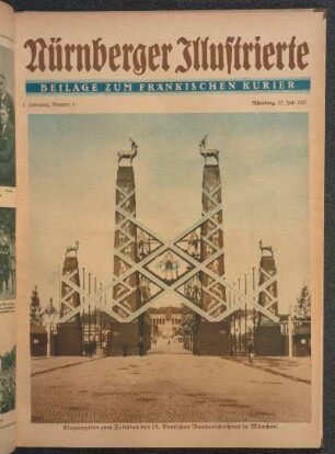1. Jahrgang, Nummer 4; Nürnberg, 23. Juli 1927