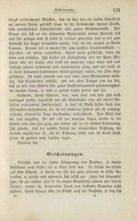 Erscheinungen