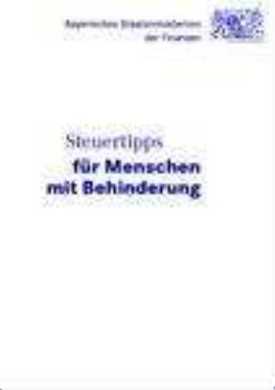 Steuertipps für Menschen mit Behinderung