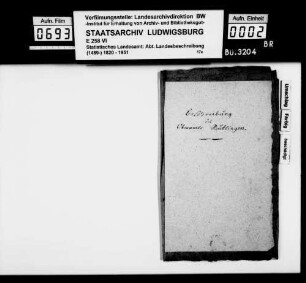 Revision des Manuskripts der OAB