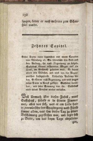 Zehntes Capitel.