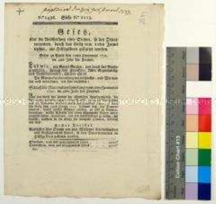 Gesetz - Austeilung von Hilfsgeldern an die Departements, 12. Juni 1792 (französisch/deutsch)