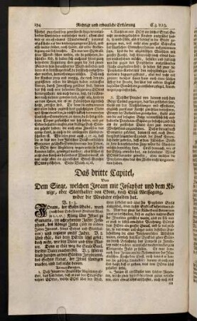 194-199, Das dritte Capitel