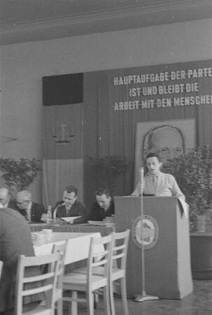SED Delegierten-Konferenz (Wahl der Parteileitung)
