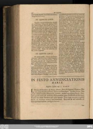 In Festo Annunciationis Mariae. Epistola Iesaiae cap. 7, 10. ad 16.