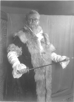 Don Giovanni (Don Juan). Oper von W. A. Mozart. Staatsoper Dresden, Neueinstudierung 12.2.1928 unter Leitung von Fritz Busch : Ivar Andrésen als Komtur