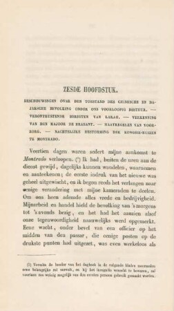 Zesde hoofdstuk. Beschouwingen over den toestand der chinesche en ...