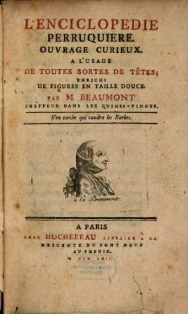 L' Encyclopedie perruquière