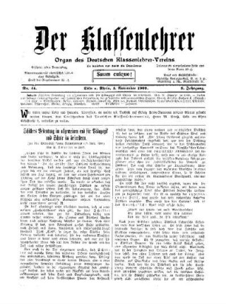 Schillers Bedeutung im allgemeinen und für Pädagogik und Schule im besondern : zur 150. Wiederkehr seines Geburtstages (10. Nov. 1909)