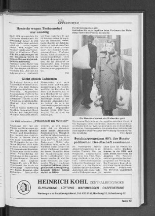 Seminarprogramm 89/1 der Staatspolitischen Gesellschaft erschienen