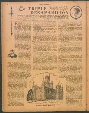 La triple desaparición : Un cuento policial de Johnson y Palmer