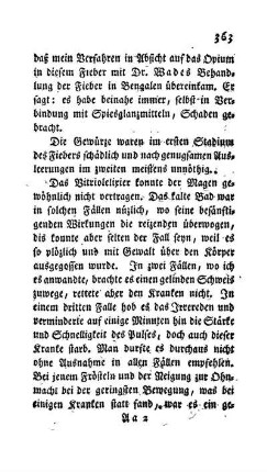 Ueber den Gebrauch des kalten Bades.